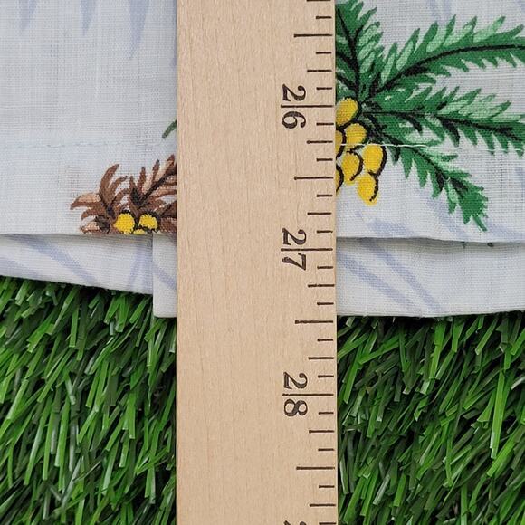 Vintage 70s Hawaiian Aloha Button Shirt Large 23x27 AOP USA - Picture 5 of 12